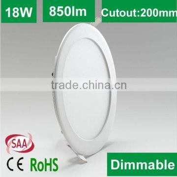 2014 80lm/w wholesale price factory direct sale square round led panel ceiling light