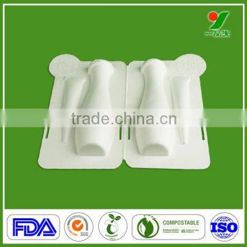 Eco-friendly Manufacturer Supply Pulp Cosmetic Packaging Tray photo-2