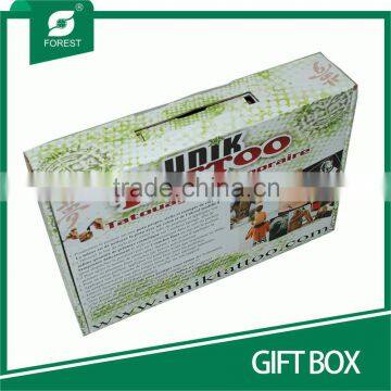 PAPER MATERIAL AND RECYCLABLE PAPER GIFT BOX WITH CUSTOM PRINTING photo-4