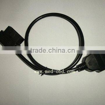 obd2 cable 90 degree male to female cable J1962m to J1962F
