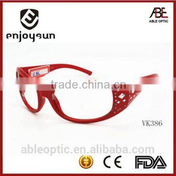 2015 fashion kids children polarized sunglasses red frame eye glasses wholesale china