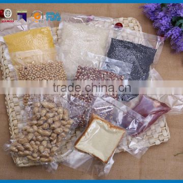 Vacuum bag for food clear plastic pouch