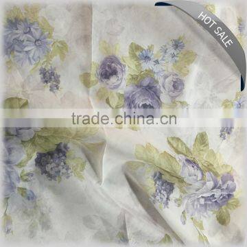 China supplier curtain fabric with nice pattern valance