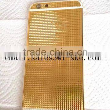 New Arrival Luxury 24kt Gold Plating Housing for iPhone 6 6 plus(Limited Edition)