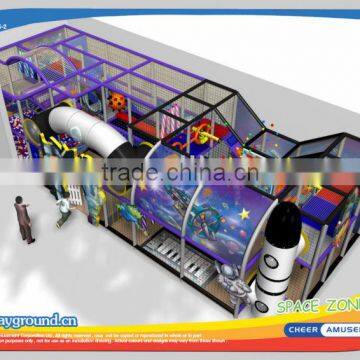 Cheer Amusement space themed indoor soft playground