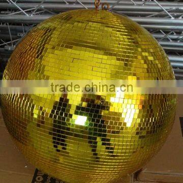 25inch plastic lighted disco balls for cellings floating gold mirror ball 60cm