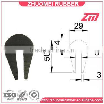 shaker screen rubber for 10 / 12 mm bars