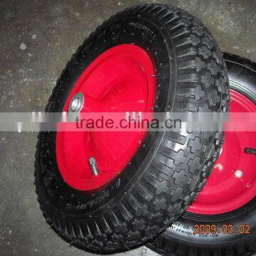 pneumatic wheel 400-8 wheel barrow wheel 400-8