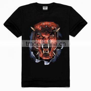 OEM 3d Printing Factory High quality old skull t-shirt, 3d t shirt, skull pattern t shirt