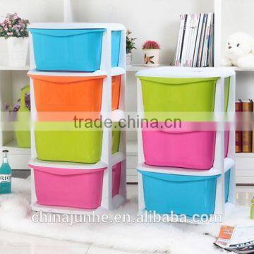 Drawer type durable storage box plastic