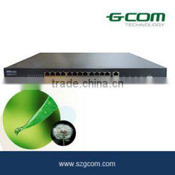 China Supplier GCOM S2600 Series 24 ports Gigabit POE Switch