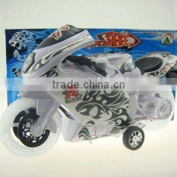 friction motorcycle toy with light