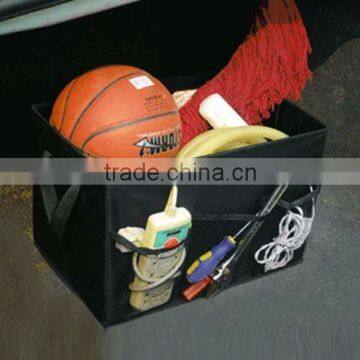 Polyester car foldable trunk organizer