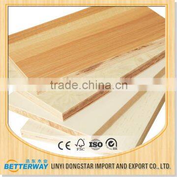Funiture Used Cherry Melamine Faced Paper Plywood