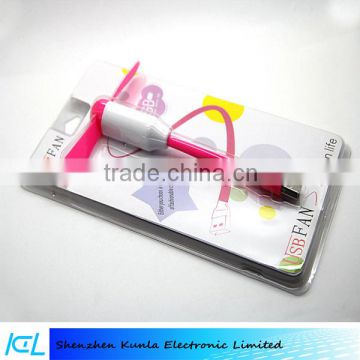 Hot sales High Quality USB fan mini colorful hand fan for phone