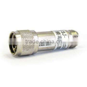 N male coaxial fixed attenuator connector,