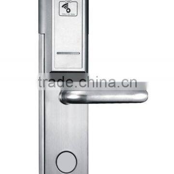 RHM206 RFID Smart Card International Standard Digital Hotel Door Locks/electronic Panel Door Lock Bluetooth 4.0 Hotel Smart Lock