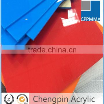 Zhejiang factory colored scratch resistant pmma acrylic sheet