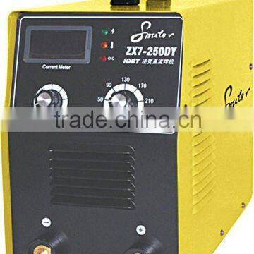 Three phase 250 amp tube IGBT inverter arc Welder