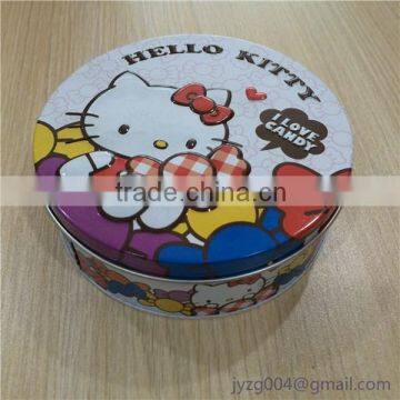 china factory directly metal tin box round gift box for candy/sweet/bubble gum/mint wholesale