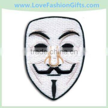 Embroidered Beijing Opera Face Applique Patch