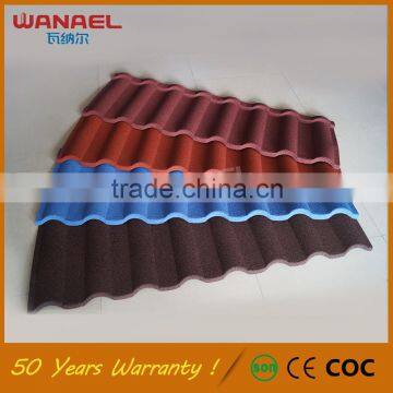 China building materials Wanael Milan corrugated sheet metal roofing, Garden Heat Insulation Roof Tile                        
                                                                                Supplier's Choice