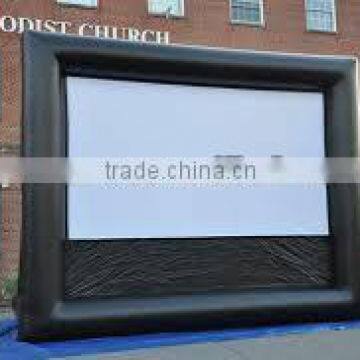 custom advertising indoor inflatable screen