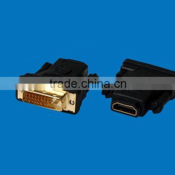 Professional Manufacturer of DVI 24+1P Male to HDMI Female Adapter