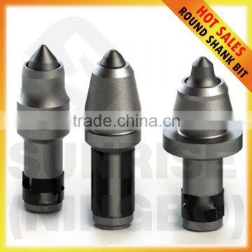 20mm shank Construction foundation tungsten carbide auger wear parts rock chisel drill cutting bullet tools