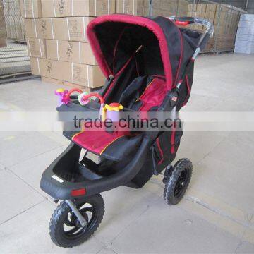 2016 Hot selling best quality cheap fancy baby pram baby buggy, softtextile baby tricycle baby buggy