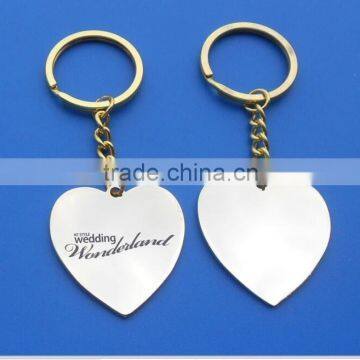 Custom key ring key tag with metal logo wholesale