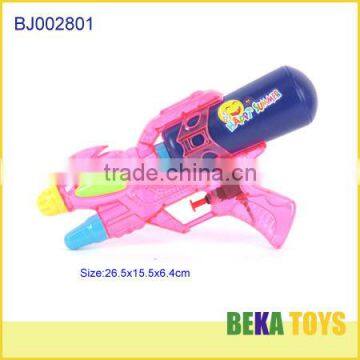 happy kids summer toy transparent plastic water gun toy