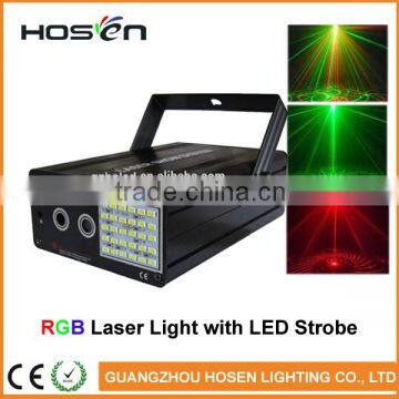 2016 NEW Stage 10W led white strobe light with 48patterns laser light RG/led twinkling star laser/led laser lighting