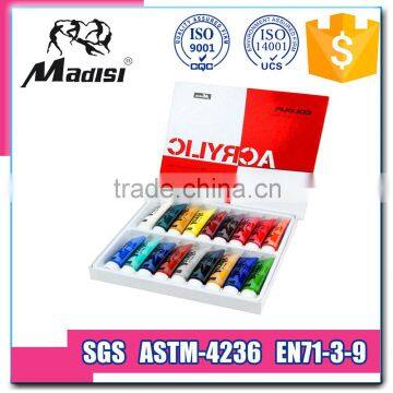 Paper,Canvas Painting Medium and Set Packaging acrylic paint set