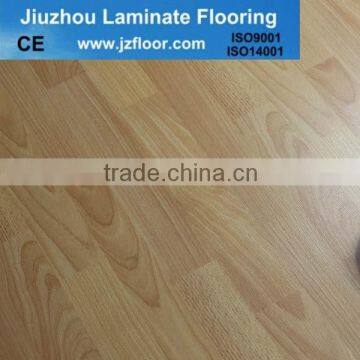 Walnut 8mm embossed laminated flooring
