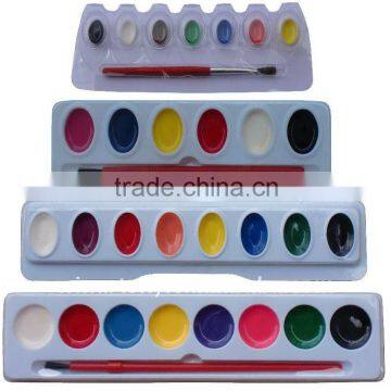 water color paint set for children to draw