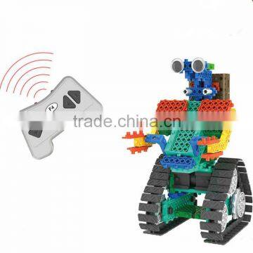 Plastic Remote Control Building Block Robot Toys for Kids Educational photo-3