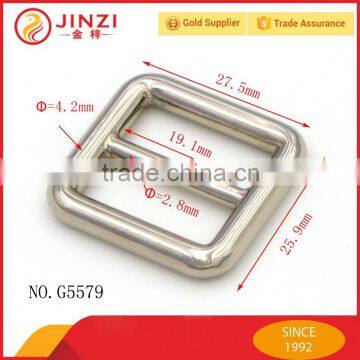 Jinzi metal 19mm Tri-glide adjustable bag strap slider buckles