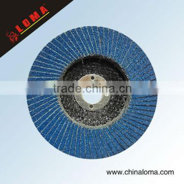 zirconia flap disc blue color for stianless steel