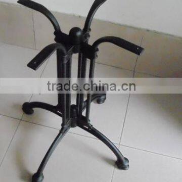 Antique Cast Iron Table Base Wrought Iron Table Base F21 photo-6