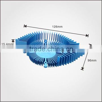 Hot! VGA heat sink with blue anodized, customized are welcome