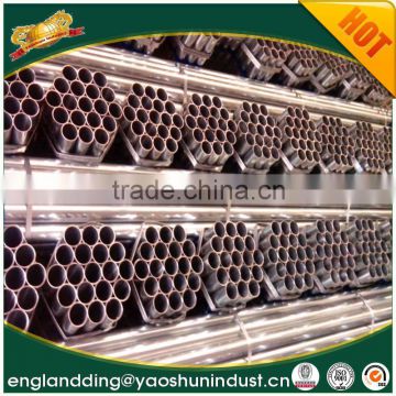 28mm Pre galvanized steel tube big stock sizes