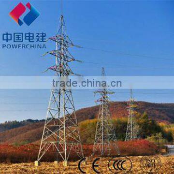 High and low voltage Electric power tower
