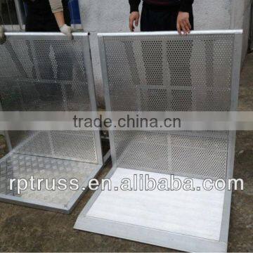 Heavy duty used aluminium barricade for concert