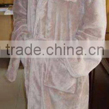 Microsoft Coral Fleece Bathrobe, Sherpa Fleece Bathrobe