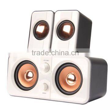 Top selling active type with 2.1 double bass speaker