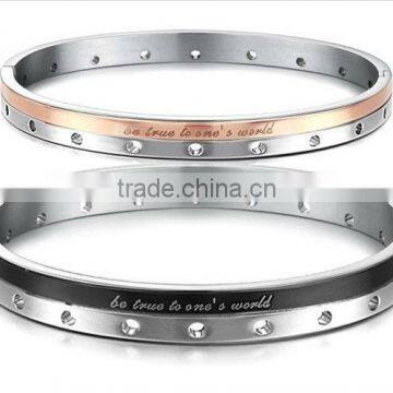 Bangle for Ashes Steel Bangle Engravable Stainless Steel Bangle Manufacturer & Factory & Supplier