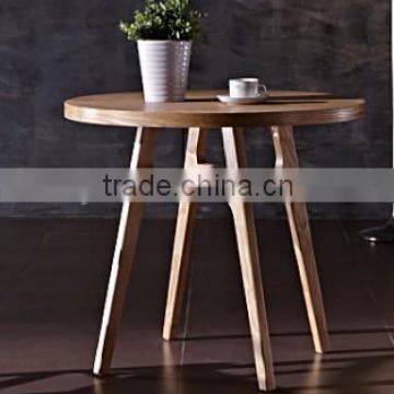 Round top Wood Coffee Table