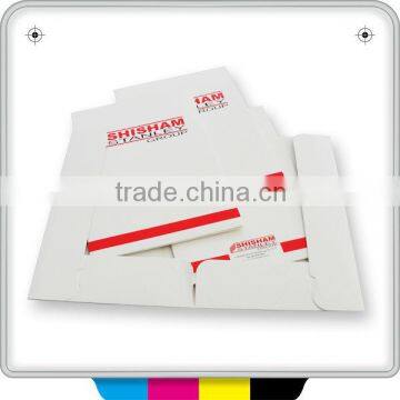 2013 white color A4 presentation pocket folder printing