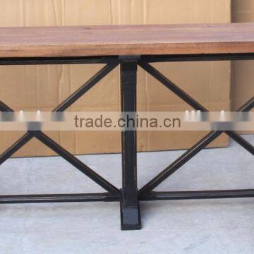 Wood Console table